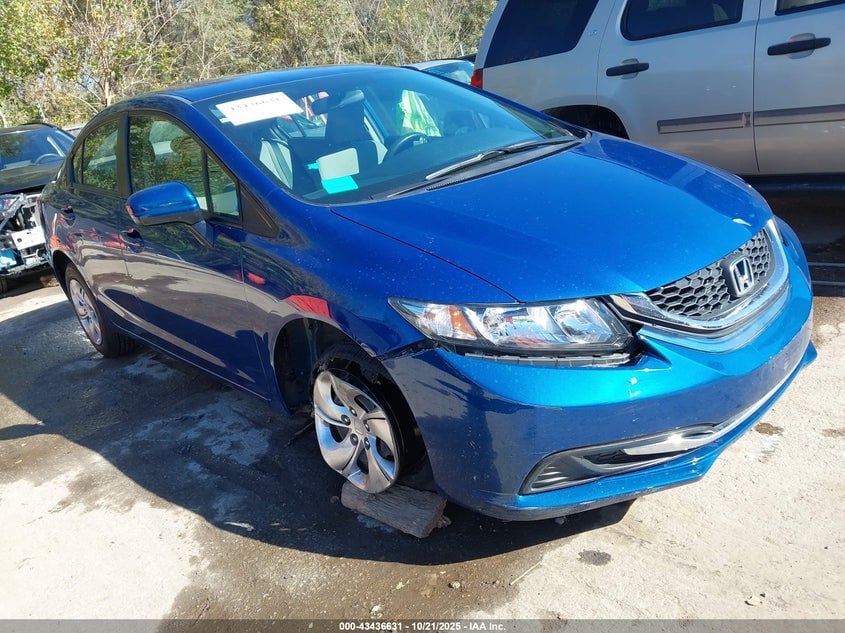 2014 HONDA CIVIC LX | 19XFB2F55EE069171 | UPCARS