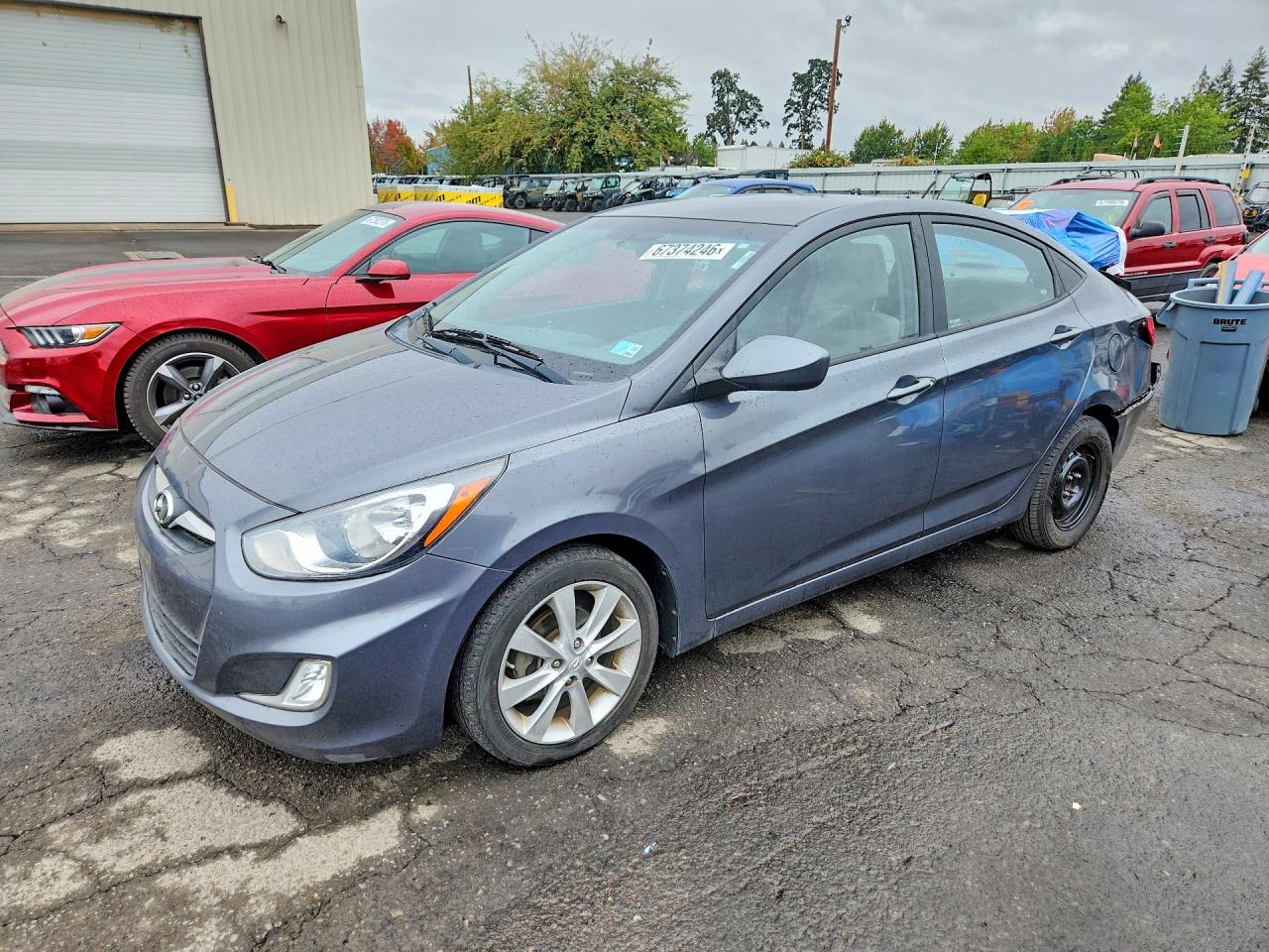 2013 HYUNDAI ACCENT GLS | KMHCU4AE8DU322737 | UPCARS