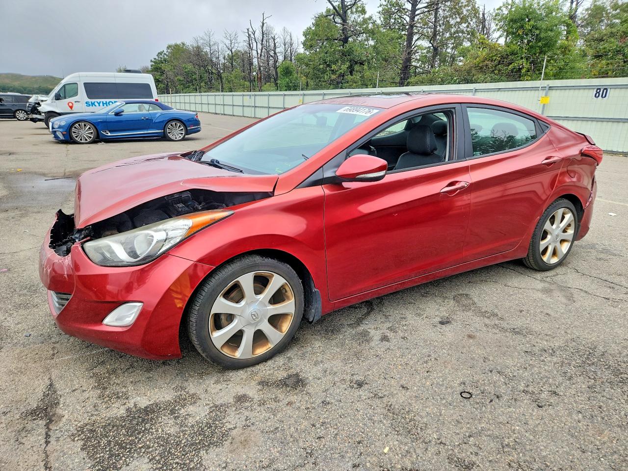 2013 HYUNDAI ELANTRA LIMITED | 5NPDH4AE6DH368400 | UPCARS