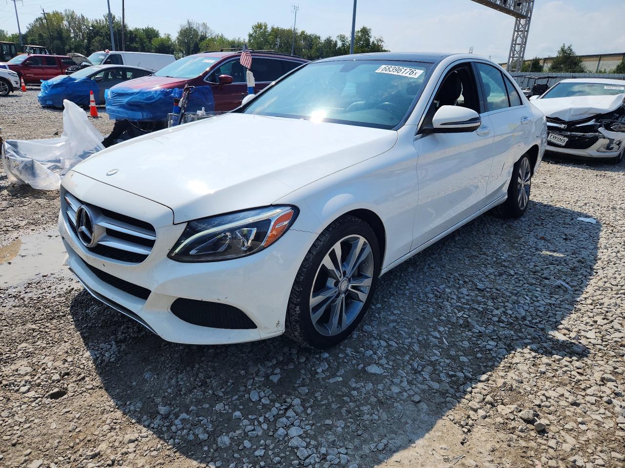 2016 MERCEDES-BENZ C-CLASS | 55SWF4KB0GU175907 | UPCARS