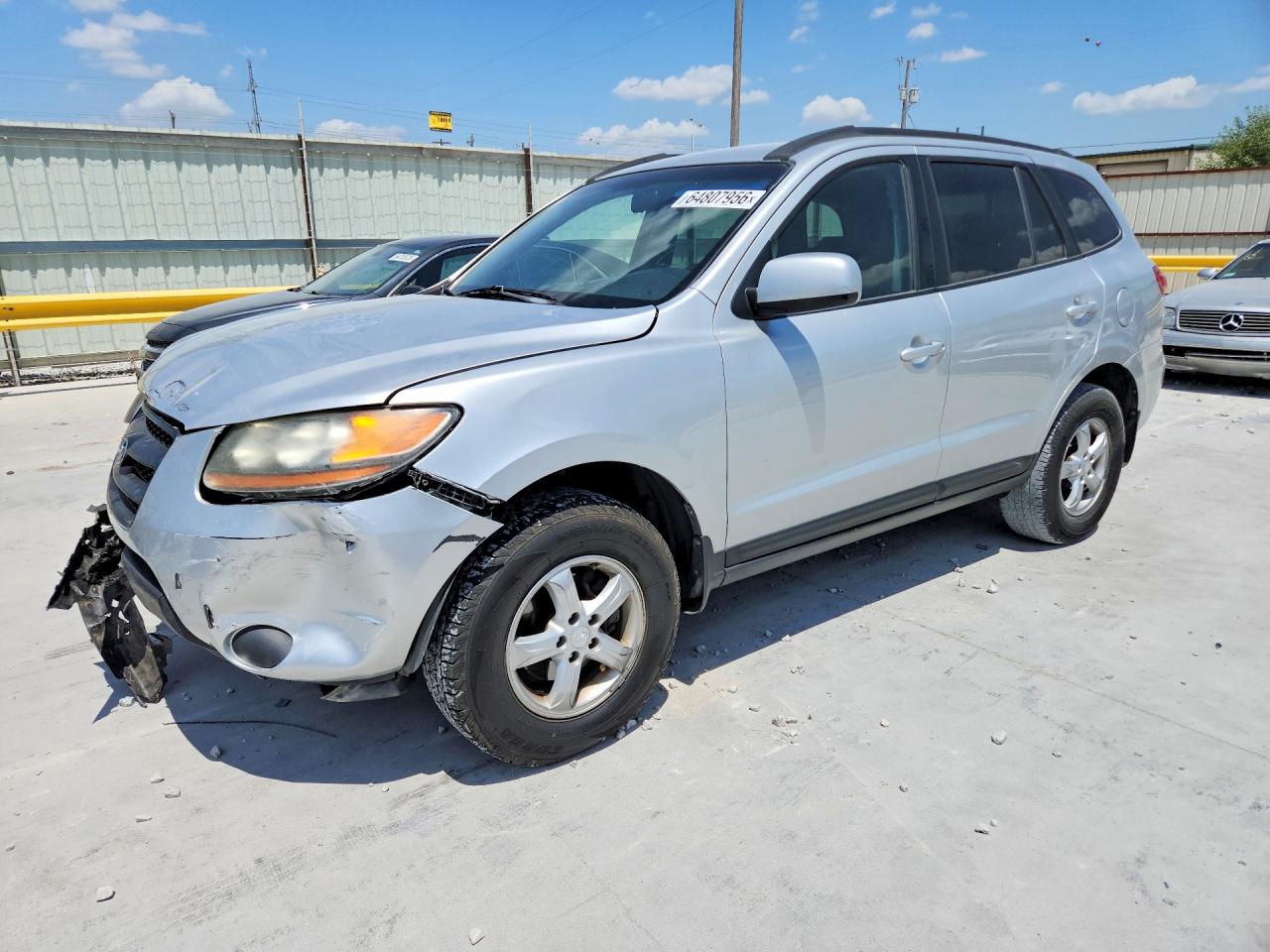 2008 HYUNDAI SANTA FE GLS | 5NMSG13D28H202214 | UPCARS