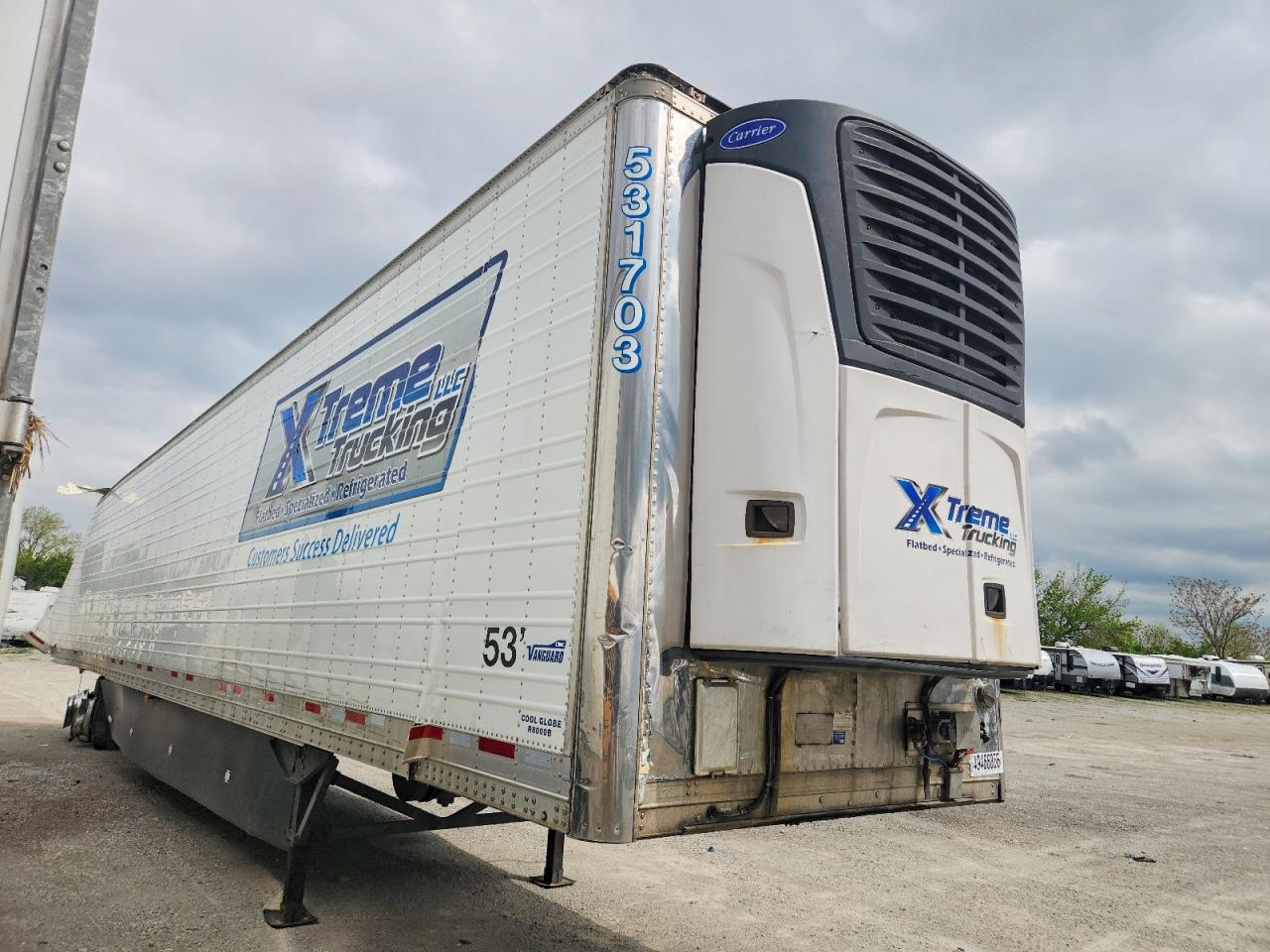 2017 CIMC REEFER TRL 1RBR5305 REFRIGERATED VAN TRAILER | 527SR5323HM010351 | UPCARS