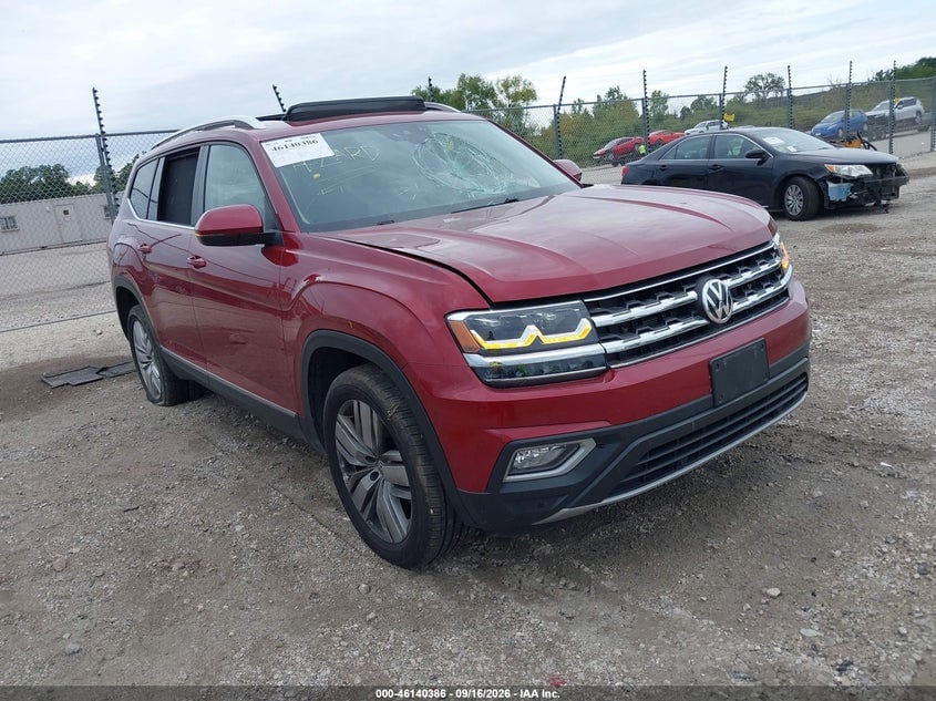 2019 VOLKSWAGEN ATLAS 3.6L V6 SEL | 1V2MR2CA3KC538134 | UPCARS