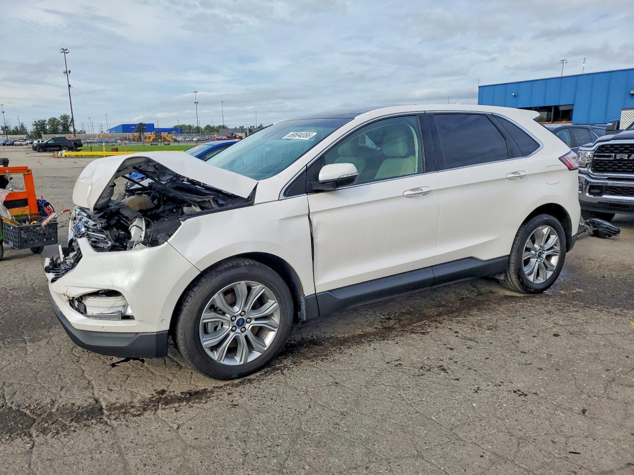 2019 FORD EDGE TITANIUM | 2FMPK4K91KBC46225 | UPCARS