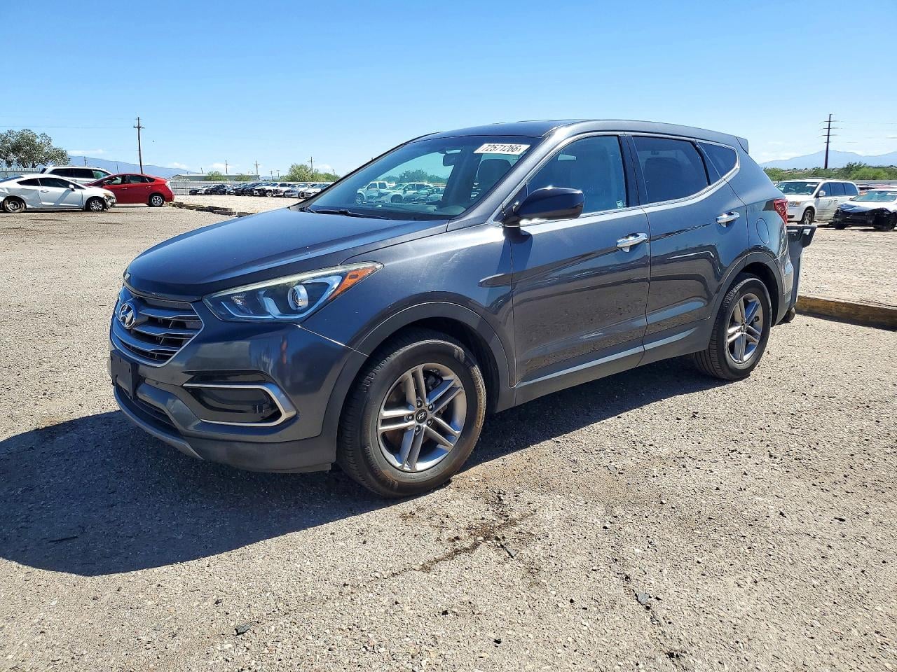 2017 HYUNDAI SANTA FE 2.4L | 5XYZTDLB5HG462482 | UPCARS