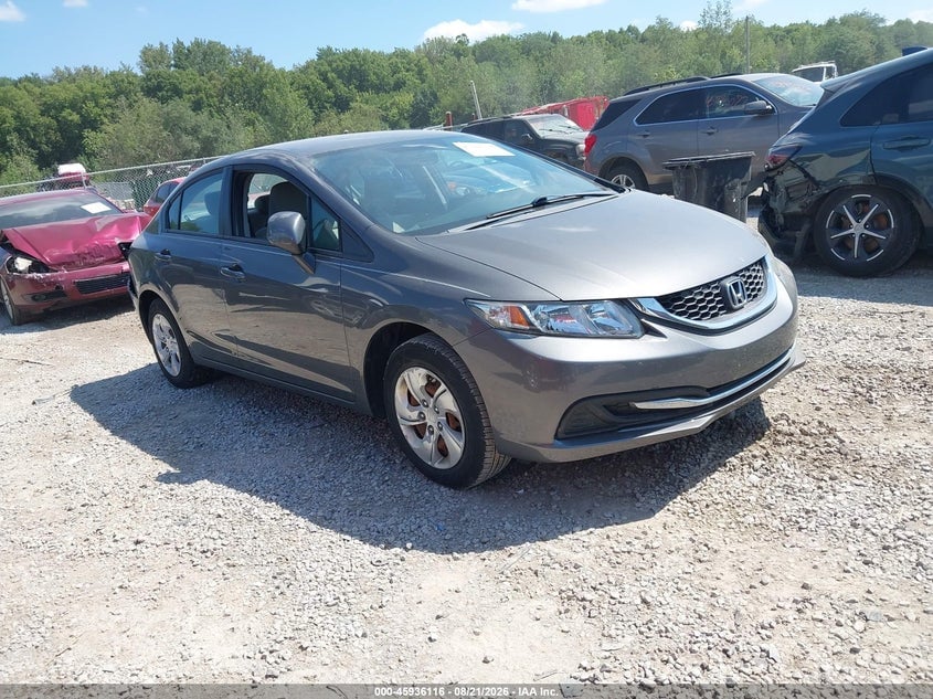 2013 HONDA CIVIC LX | 19XFB2F52DE078487 | UPCARS