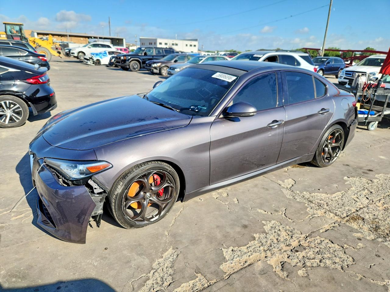 2018 ALFA ROMEO GIULIA TI | ZARFAECN2J7583259 | UPCARS