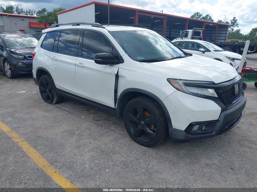 2021 HONDA PASSPORT AWD ELITE | 5FNYF8H01MB032306 | UPCARS