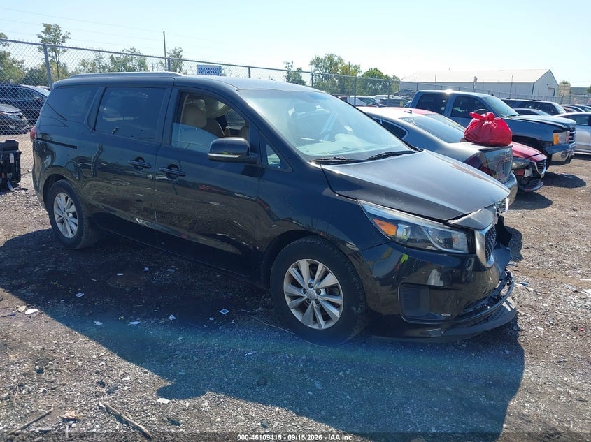 2016 KIA SEDONA LX | KNDMB5C19G6176100 | UPCARS