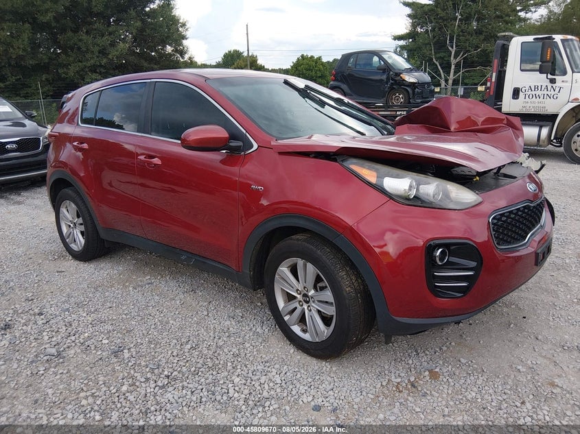 2017 KIA SPORTAGE LX | KNDPMCAC1H7218593 | UPCARS