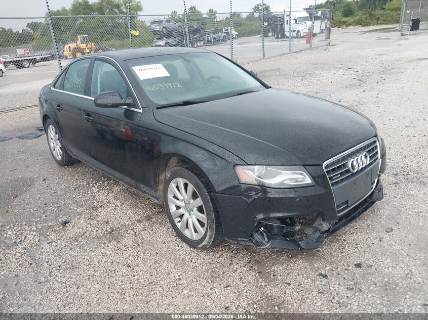 2012 AUDI A4 2.0T PREMIUM | WAUBFAFL1CN015805 | UPCARS