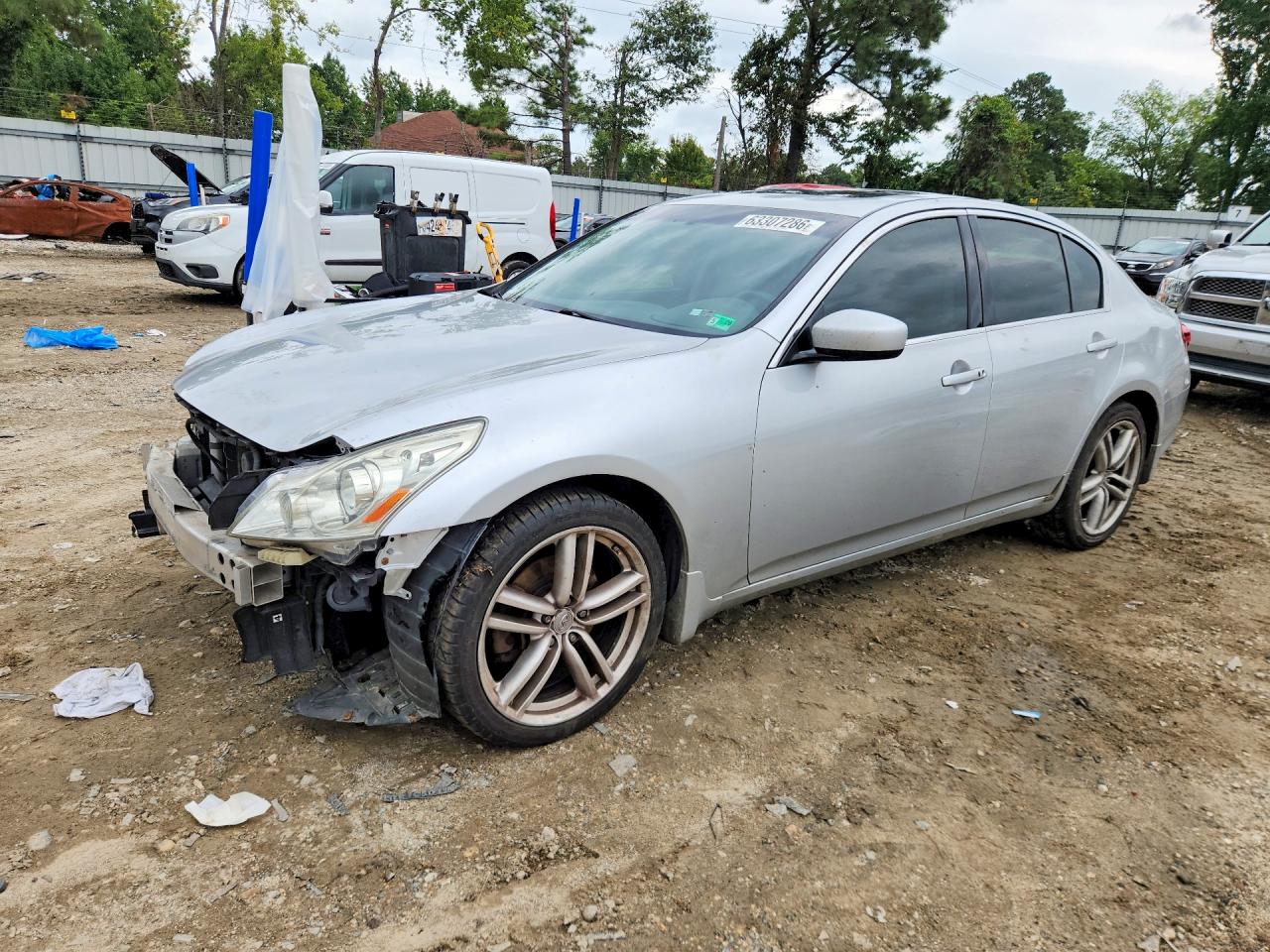 2012 INFINITI G37 SEDAN X | JN1CV6AR5CM680816 | UPCARS