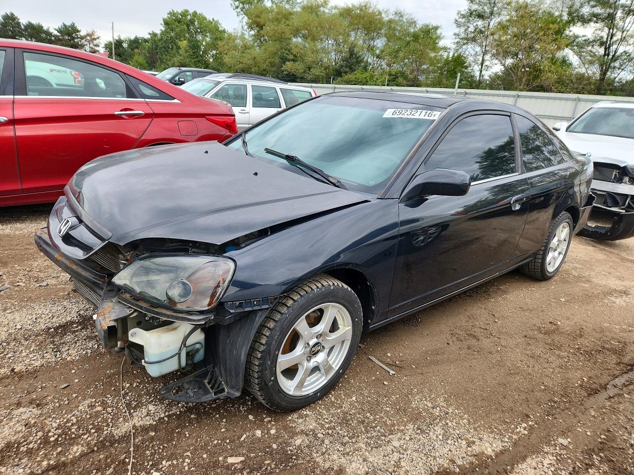 2002 HONDA CIVIC EX | 1HGEM22972L087500 | UPCARS
