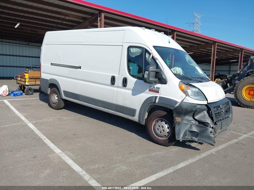 2018 RAM PROMASTER 2500 HIGH ROOF 159 WB | 3C6TRVDG9JE132214 | UPCARS