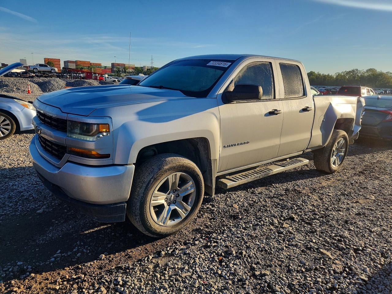 2017 CHEVROLET SILVERADO K1500 CUSTOM | 1GCVKPEC3HZ376484 | UPCARS