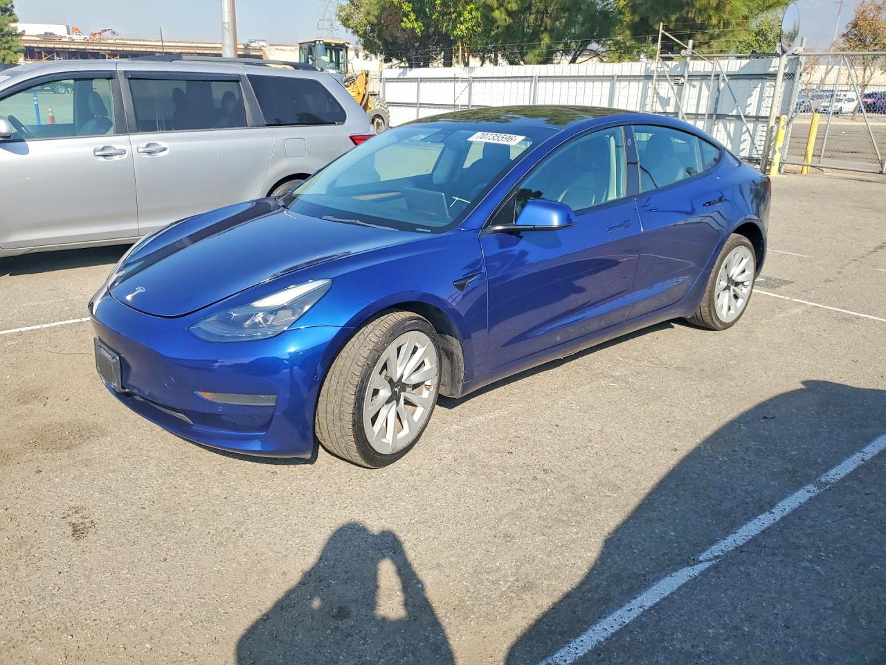 2022 TESLA MODEL 3 | 5YJ3E1EA7NF368660 | UPCARS