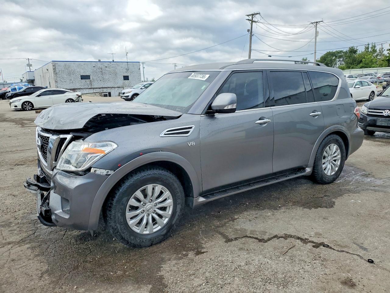 2017 NISSAN ARMADA SV | JN8AY2NC5H9510044 | UPCARS
