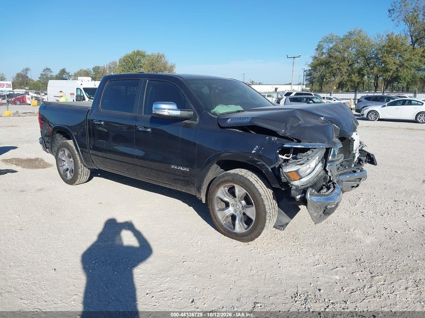 2021 RAM 1500 LARAMIE  4X4 5'7 BOX | 1C6SRFJT1MN739498 | UPCARS