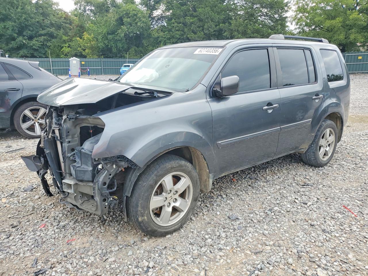 2011 HONDA PILOT EX | 5FNYF3H4XBB017824 | UPCARS