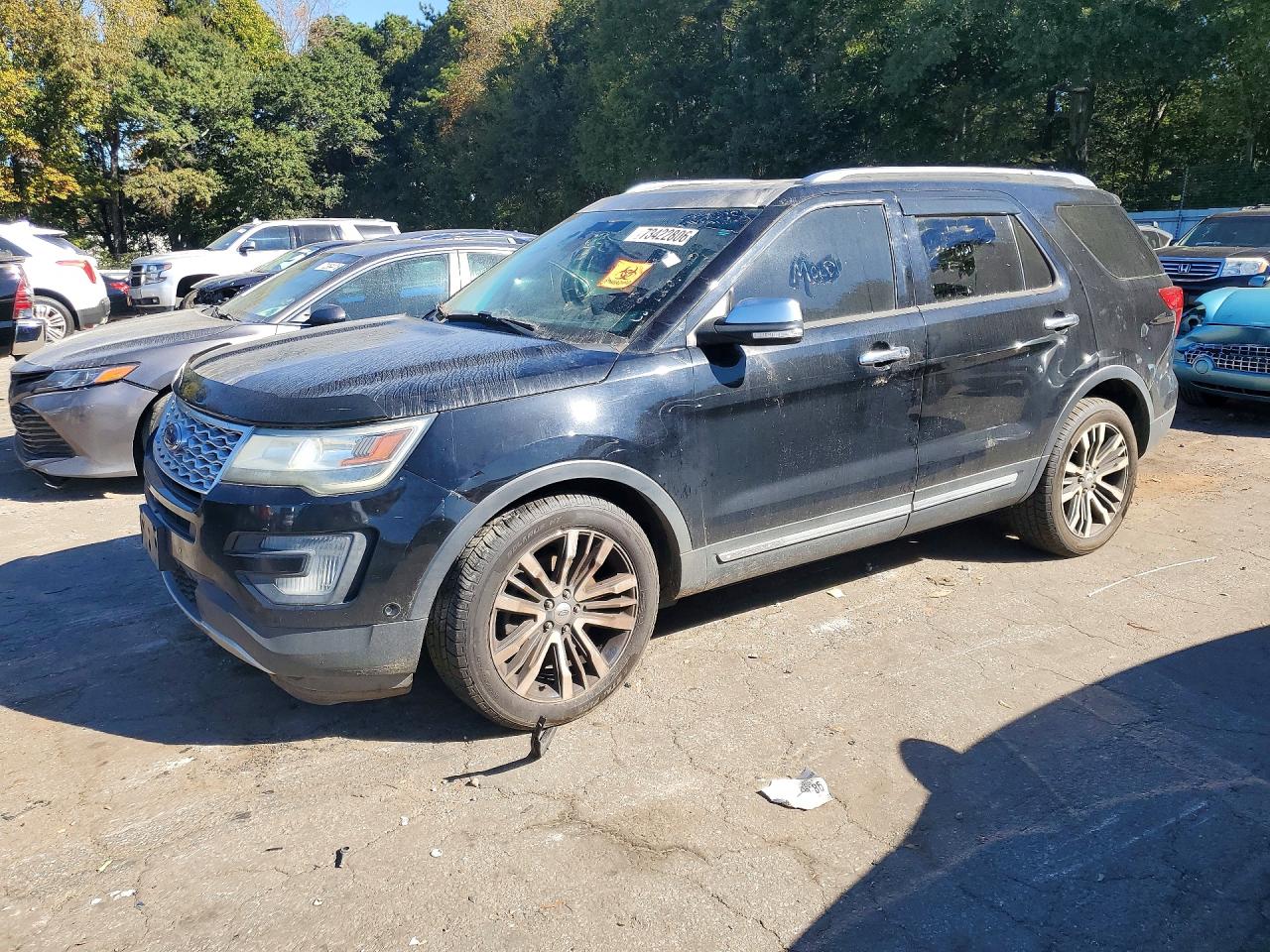 2016 FORD EXPLORER PLATINUM | 1FM5K8HT8GGB69323 | UPCARS