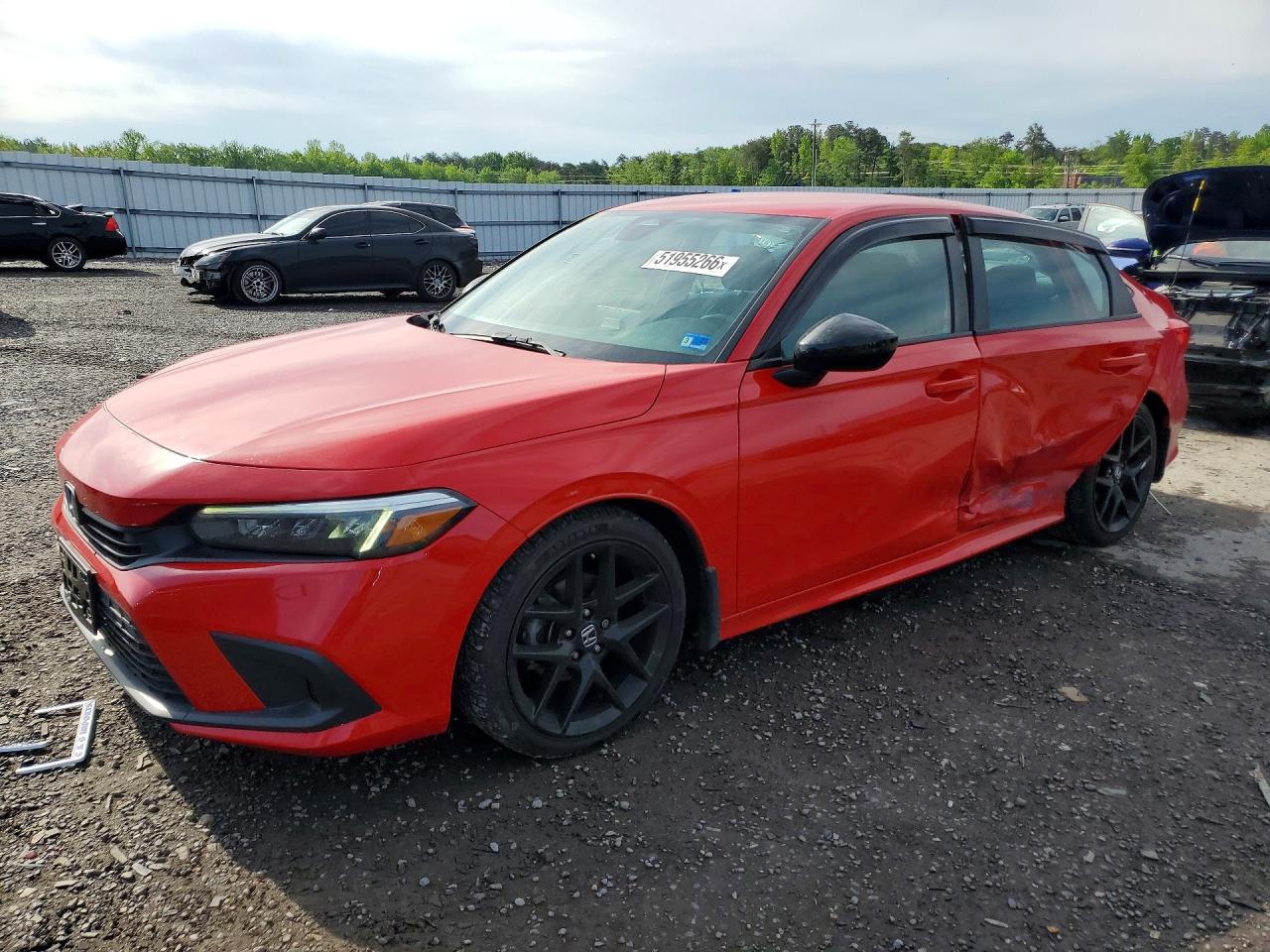 2022 HONDA CIVIC SPORT | 2HGFE2F56NH590378 | UPCARS