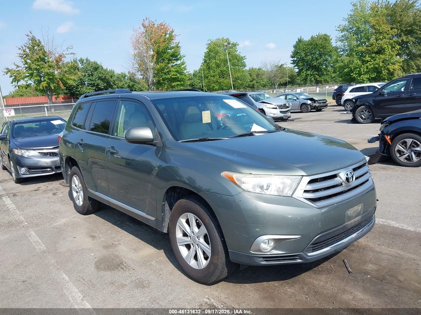 2013 TOYOTA HIGHLANDER SE V6 | 5TDBK3EH2DS248241 | UPCARS