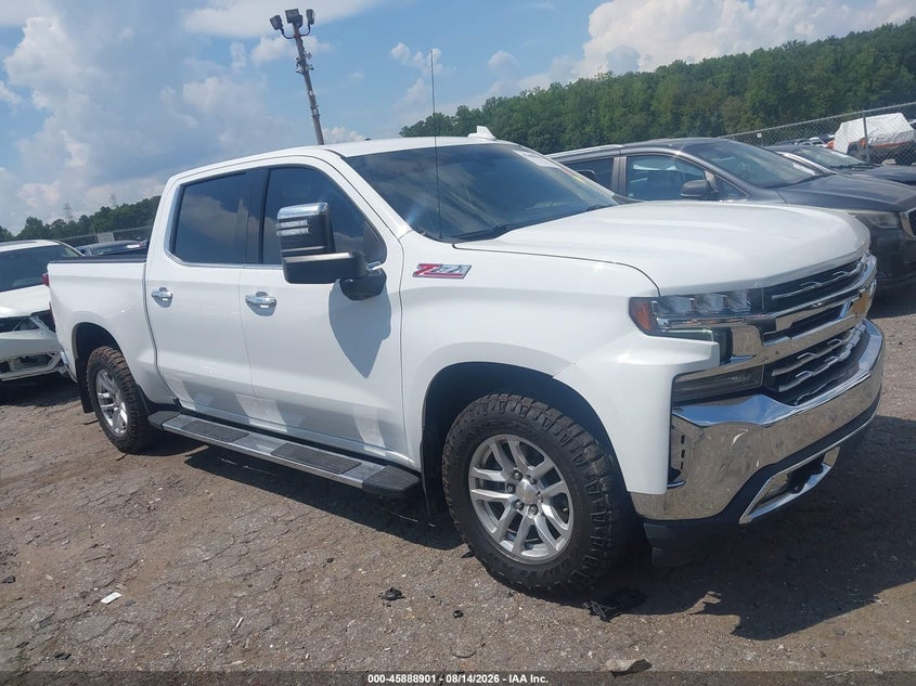 2021 CHEVROLET SILVERADO 1500 4WD  SHORT BED LTZ | 1GCUYGED0MZ136466 | UPCARS