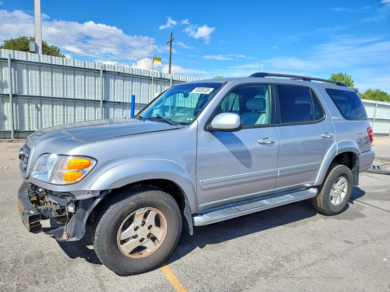 2002 TOYOTA SEQUOIA LIMITED | 5TDBT48A82S127499 | UPCARS