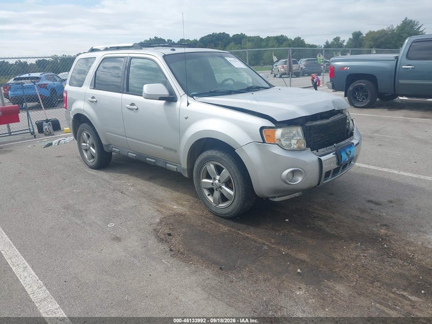 2008 FORD ESCAPE LIMITED | 1FMCU941X8KC92986 | UPCARS