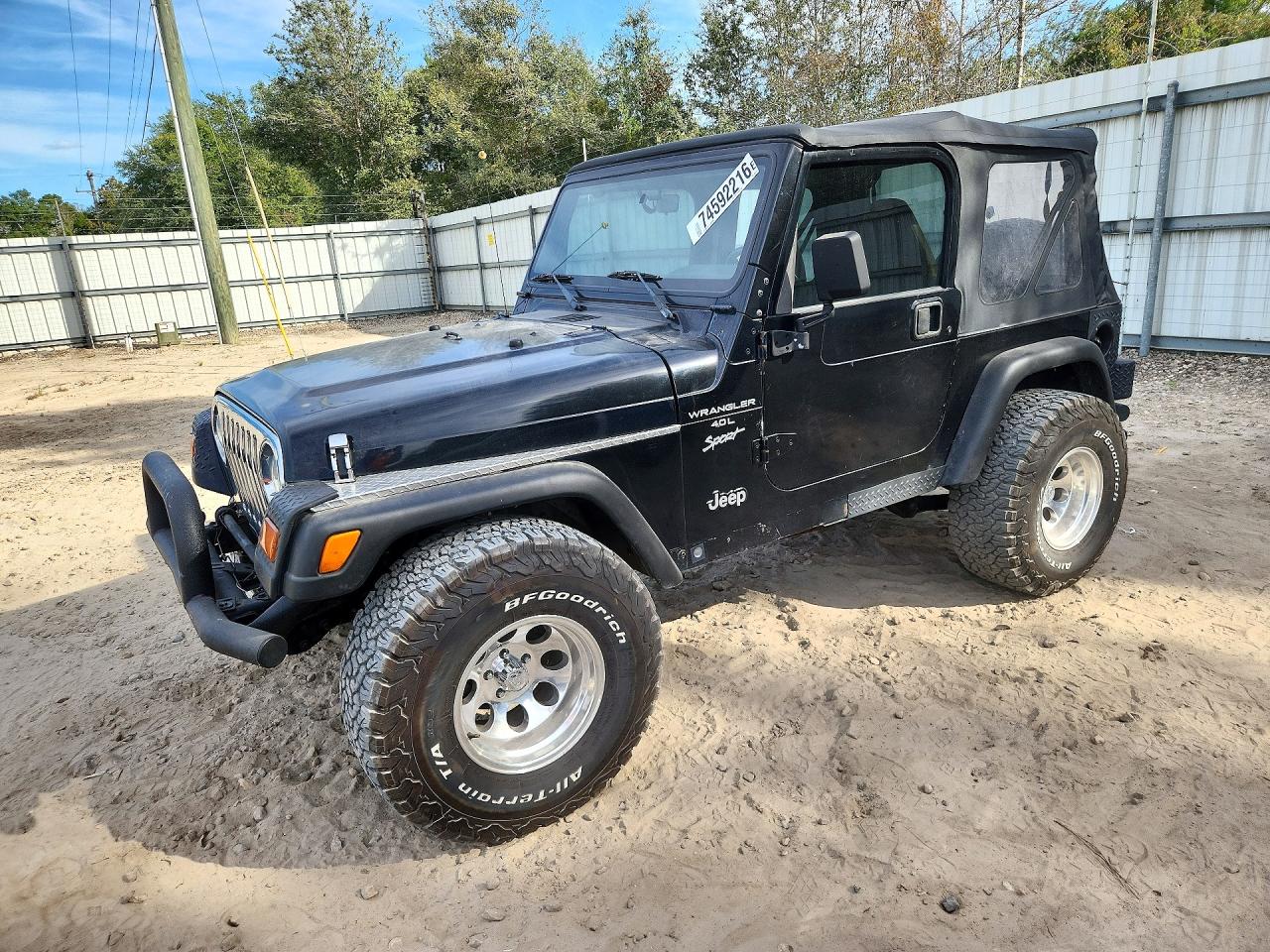 1999 JEEP WRANGLER SPORT | 1J4FY19S4XP401575 | UPCARS