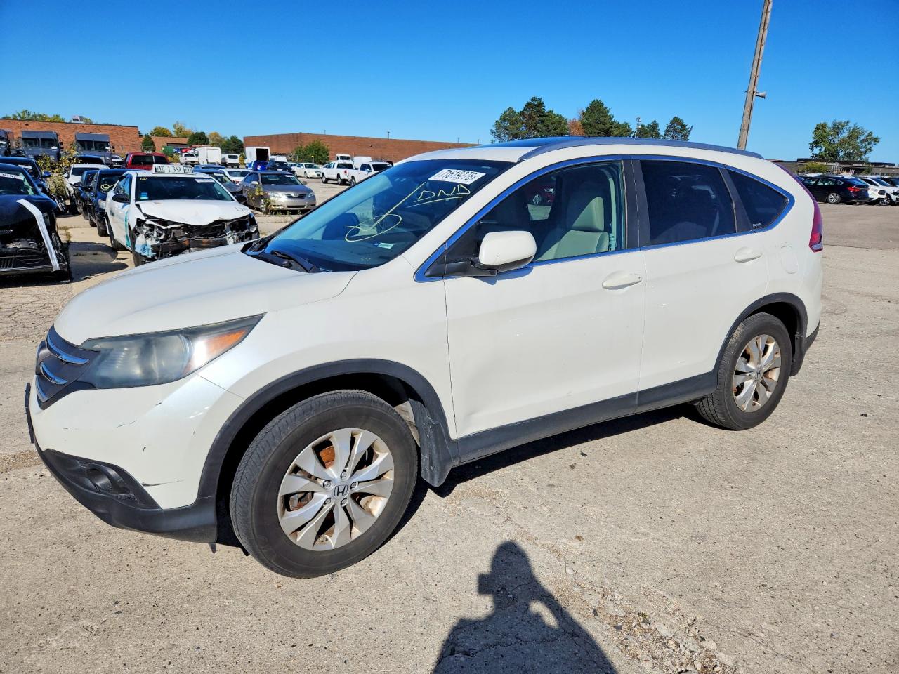2012 HONDA CRV EXL | 5J6RM4H75CL062849 | UPCARS