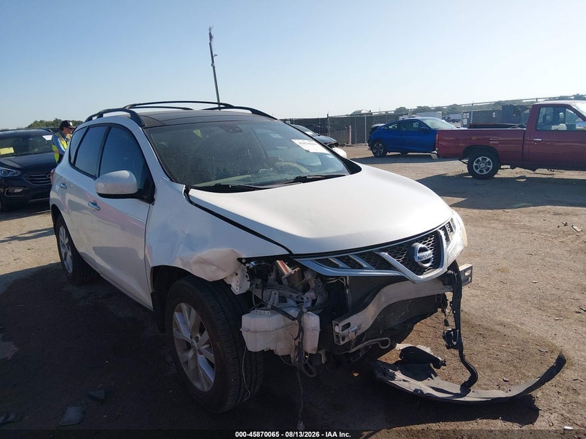 2012 NISSAN MURANO SL | JN8AZ1MU8CW101046 | UPCARS