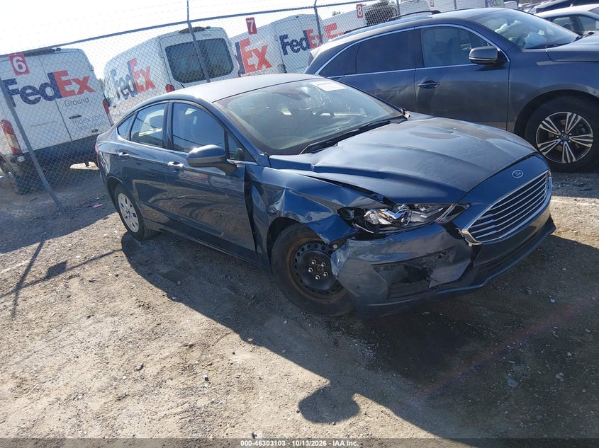 2019 FORD FUSION S | 3FA6P0G72KR166098 | UPCARS
