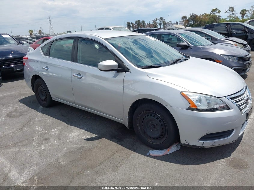 2013 NISSAN SENTRA S | 3N1AB7AP1DL795090 | UPCARS
