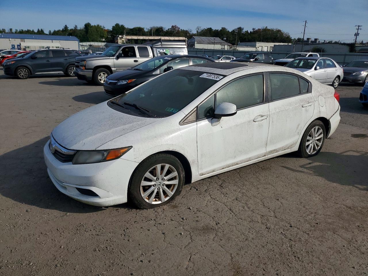 2012 HONDA CIVIC EX | 2HGFB2F86CH327310 | UPCARS