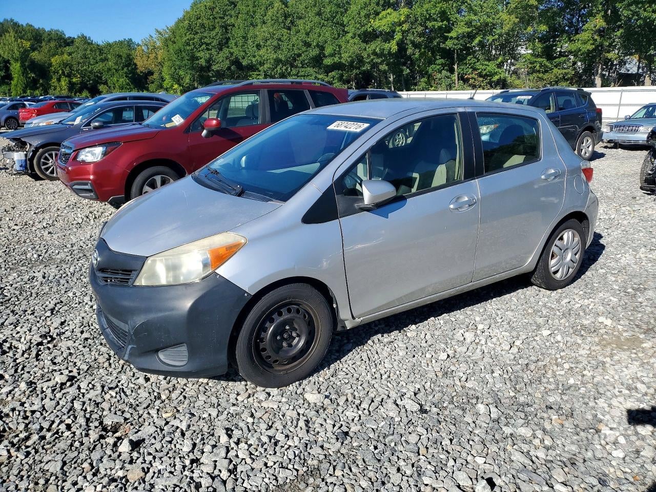 2012 TOYOTA YARIS 5-DOOR LE | JTDKTUD30CD518361 | UPCARS