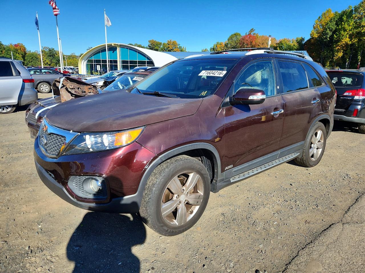 2012 KIA SORENTO EX | 5XYKUCA65CG293524 | UPCARS