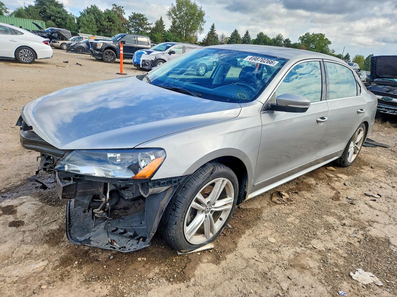 2014 VOLKSWAGEN PASSAT SEL | 1VWCS7A38EC098125 | UPCARS