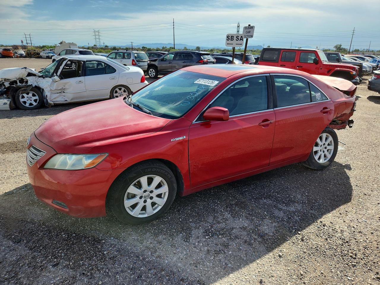 2008 TOYOTA CAMRY HYBRID | 4T1BB46K08U032806 | UPCARS