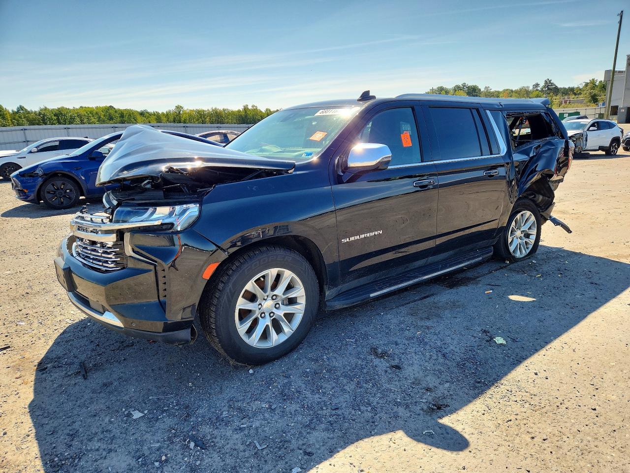 2021 CHEVROLET SUBURBAN K1500 PREMIER | 1GNSKFKD8MR338647 | UPCARS