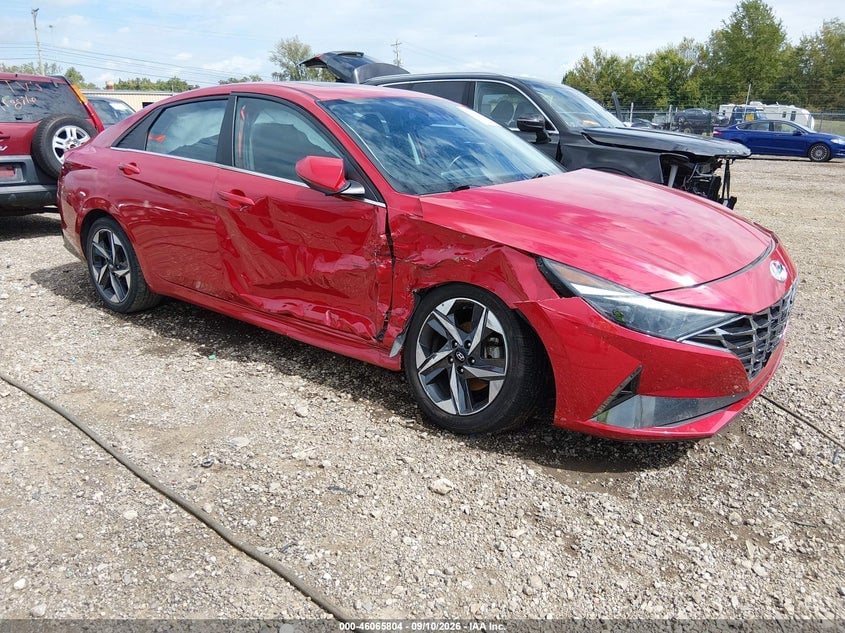 2022 HYUNDAI ELANTRA LIMITED | 5NPLP4AG5NH067554 | UPCARS