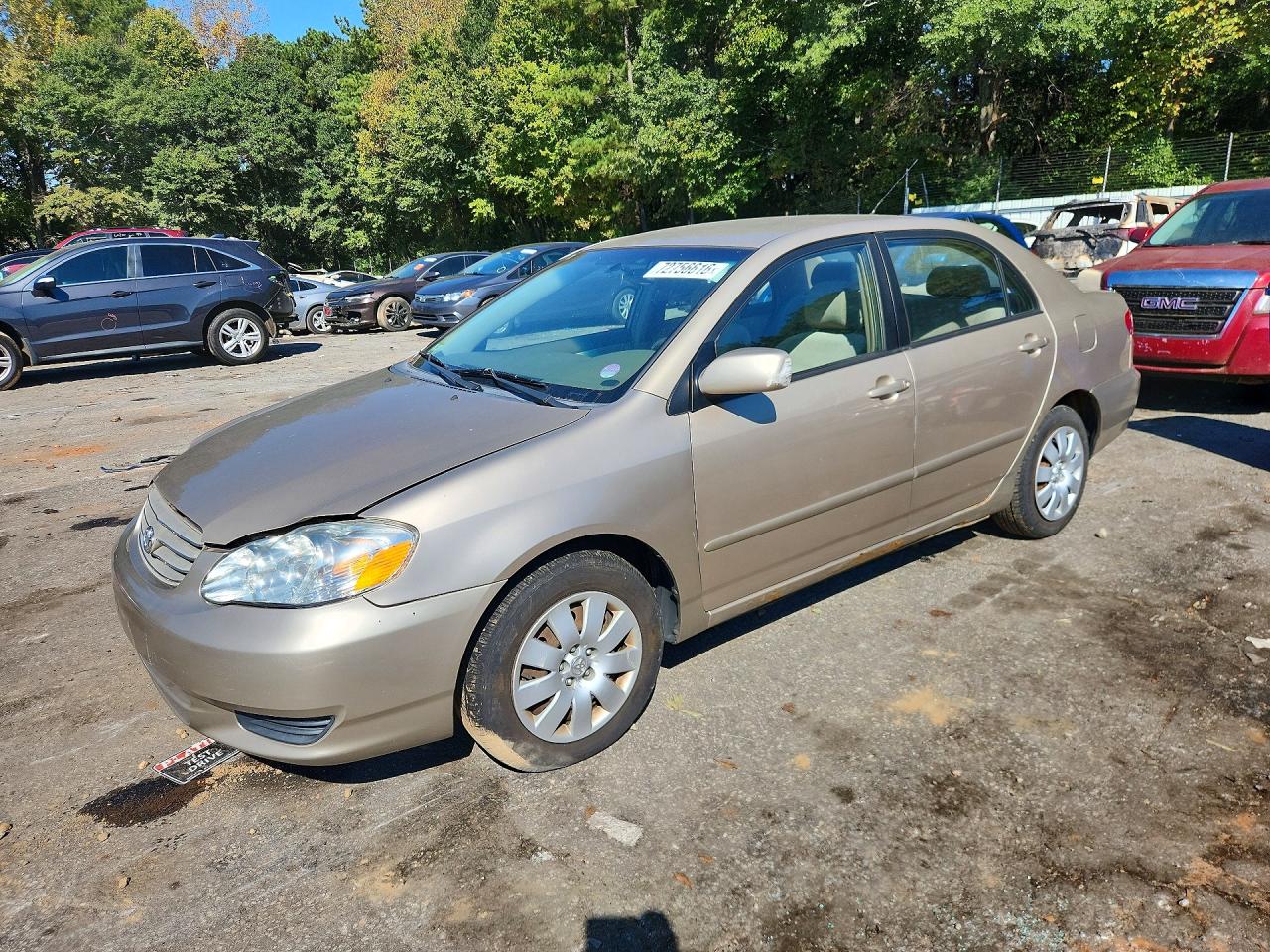 2004 TOYOTA COROLLA LE | 2T1BR32E44C309216 | UPCARS