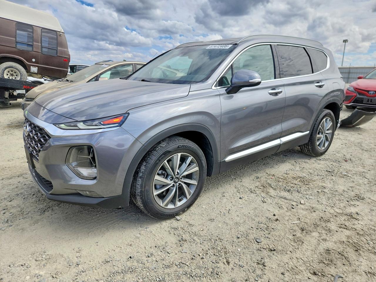 2019 HYUNDAI SANTA FE LIMITED 2.4L | 5NMS53AD6KH074880 | UPCARS
