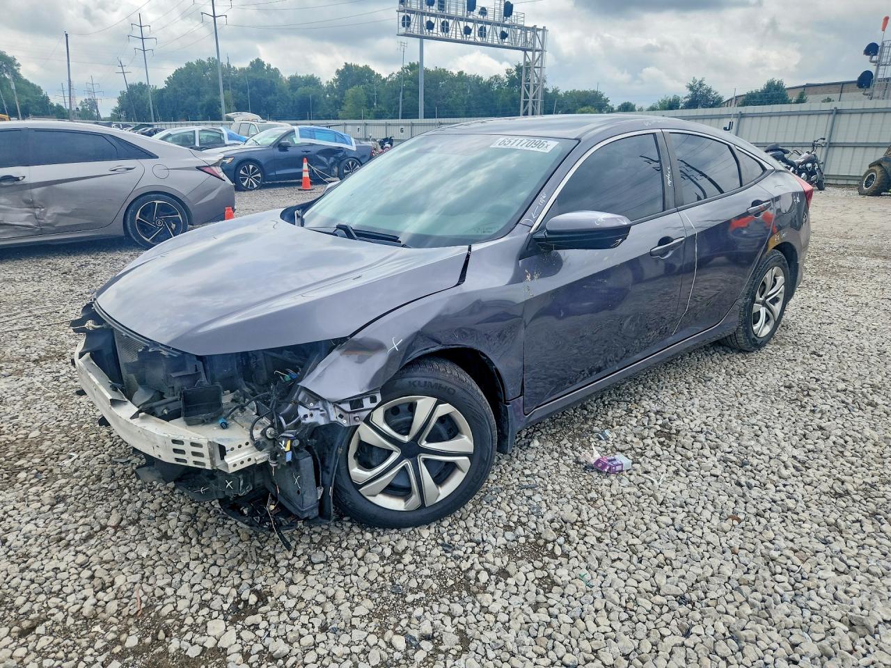 2020 HONDA CIVIC LX | 2HGFC2F6XLH559372 | UPCARS
