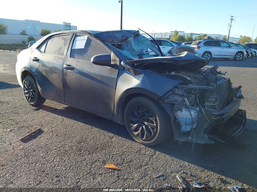 2017 TOYOTA COROLLA LE | 5YFBURHE1HP724542 | UPCARS