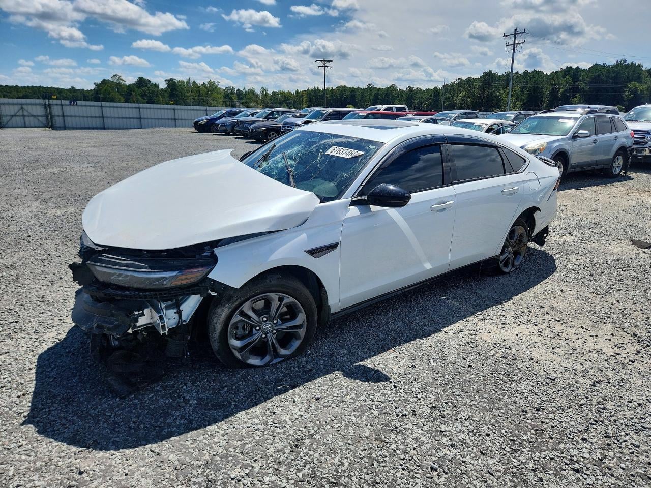 2023 HONDA ACCORD HYBRID EXL | 1HGCY2F65PA044434 | UPCARS