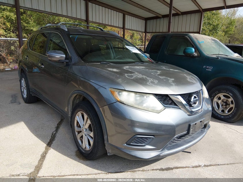 2015 NISSAN ROGUE SV | KNMAT2MT6FP553909 | UPCARS
