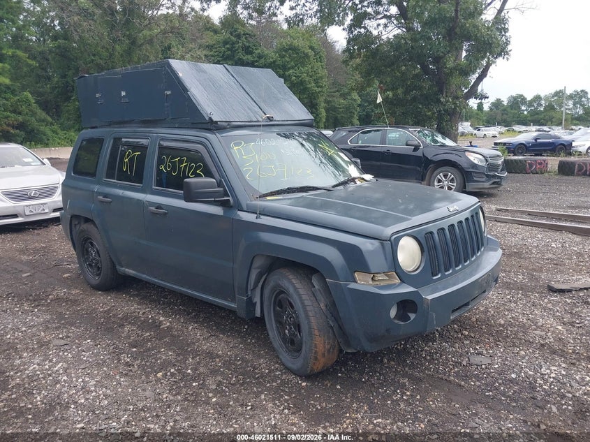 2007 JEEP PATRIOT SPORT | 1J8FF28W27D342316 | UPCARS