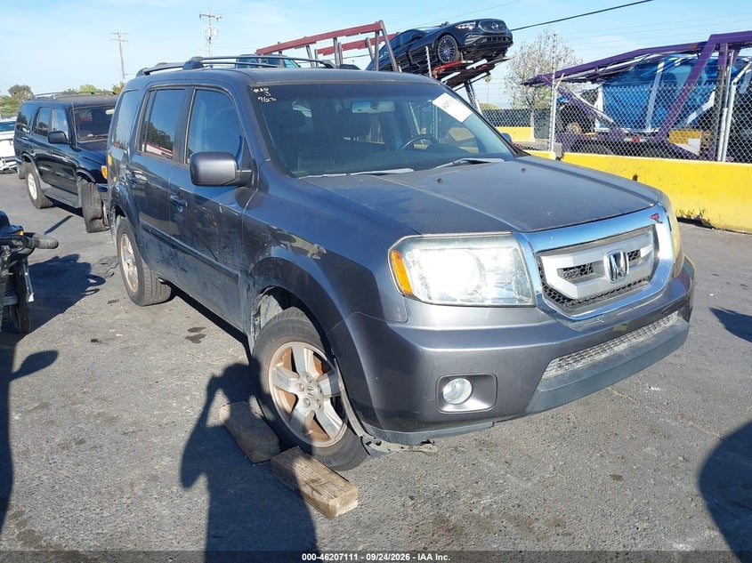 2011 HONDA PILOT EX-L | 5FNYF4H50BB079117 | UPCARS