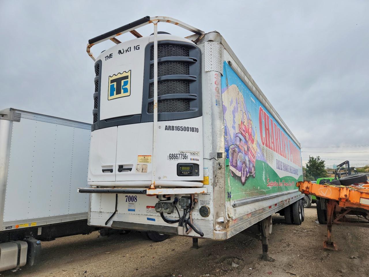 2016 REEFER UTILITY TRAILER UTILITY VS2RA REFRIGERATED VAN | 1UYVS2403GU578006 | UPCARS